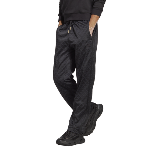 

adidas Mens adidas Monogram Printed FB Pants - Mens Black Size S