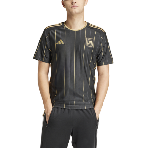 

adidas Mens adidas LAFC Home Jersey - Mens Black/Black Size M