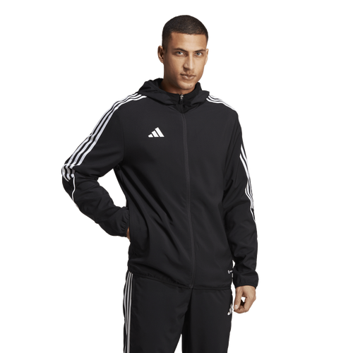 

adidas Mens adidas Tiro 23 L Windbreaker - Mens Black/White Size M