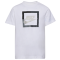Nike Open Block Futura T-Shirt - Nike White/Grey