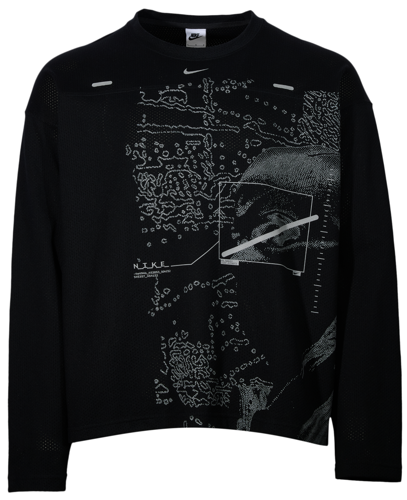 Nike Street Vision Long Sleeve Mesh Top | Foot Locker