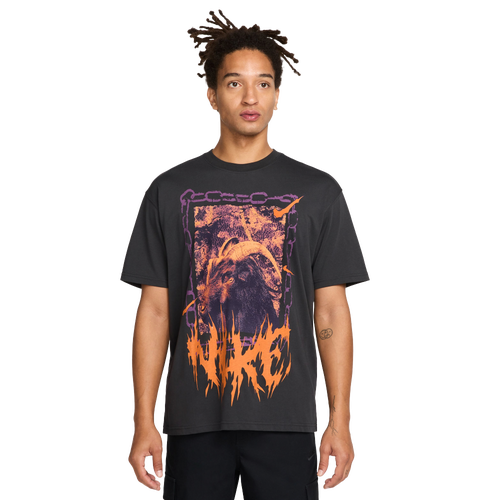  - Nike M90 OC Loose T-Shirt - Grey/Red