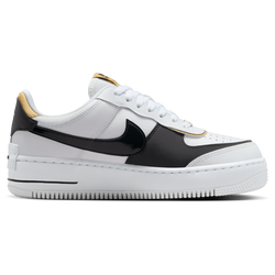 Women's - Nike Air Force 1 Shadow - Mtlc Gold/Black/White