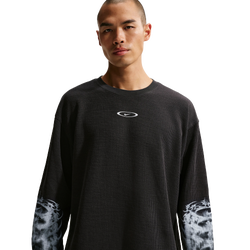 Men's - Nike Max 90 Short Sleeve T-Shirt - Black/Gray