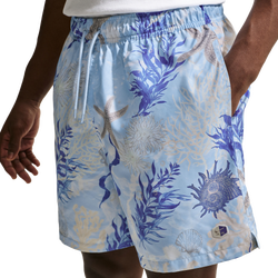 Men's - Nike Club Spring B Flow Short - Blue/Tan