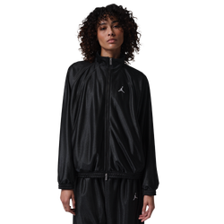 Women's - Jordan Brooklyn Track Jacket - Black/White