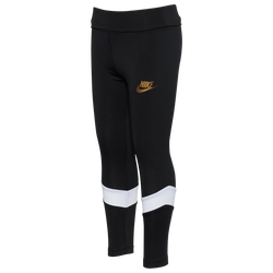 Girls' Preschool - Nike Go for Gold Leggings - Black/Black