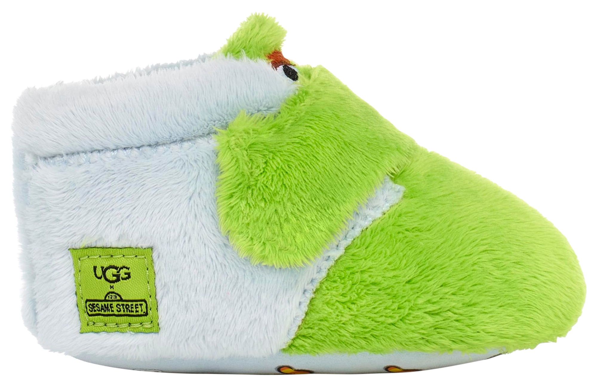 Lime green ugg online slippers