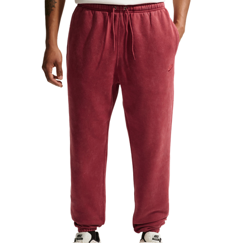MENS - Nike CWash Club Basketball Cuff Pants - Red