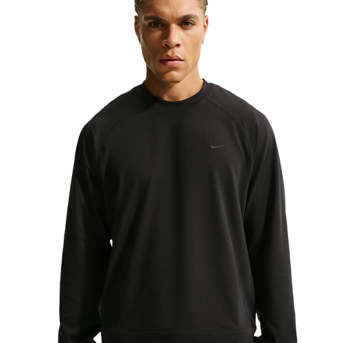 MENS - Nike Df UV Primary Nano LS Crew - Black