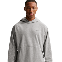 Men's - Nike Df UV Primary Nano Pullover Hoodie - Smoke Grey/Smoke Grey/Heather