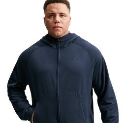 Men's - Nike Df UV Primary Nano Full-Zip Hoodie - Obsidian/Obsidian
