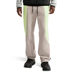 Men's - Nike Tech Fleece Pro Cb Open Hem Pants - Gray/Green