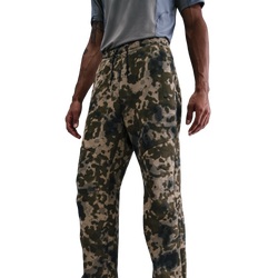 Men's - Nike Tech Fleece Open Hem Camo Pant - Neutral Olive/Black