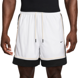 Men's - Nike Dri-FIT SI GM Pro 6IN Shorts - Black/White
