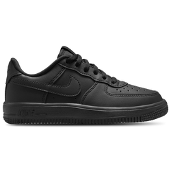 Boys' Preschool - Nike Air Force 1 Low Lace - Black/Black
