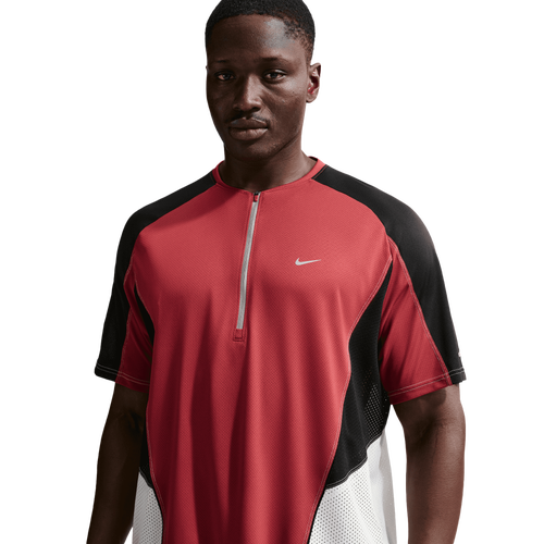 Nike Dri-FIT Retro Short Sleeve T-Shirt - Nike Red/Black