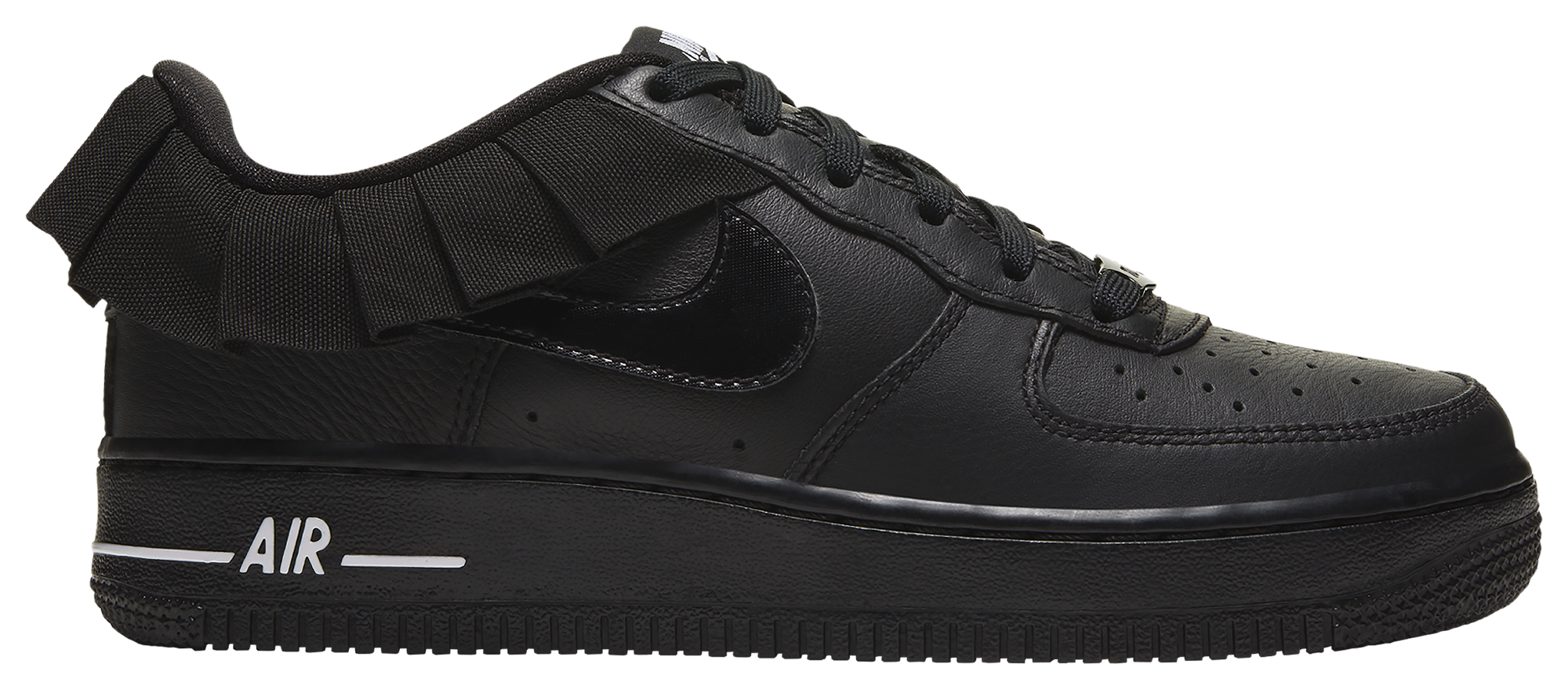 black air forces size 3