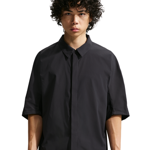 MENS - Nike Drifit Tech Helios Sun SS Shirt - Black
