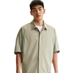 Men's - Nike Drifit Tech Helios Sun SS Shirt - Spruce Fog/Light Pumice/Black