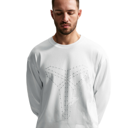 Men's - Nike Kobe Dri-FIT M90 Long Sleeve T-Shirt - White