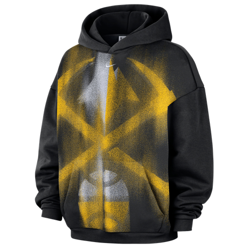  - Nike Nuggets Basketball Icon Hoodie - Black/White