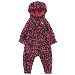 Girls' Infant - Nike Hooded Coverall - Archaeo Pink/Black