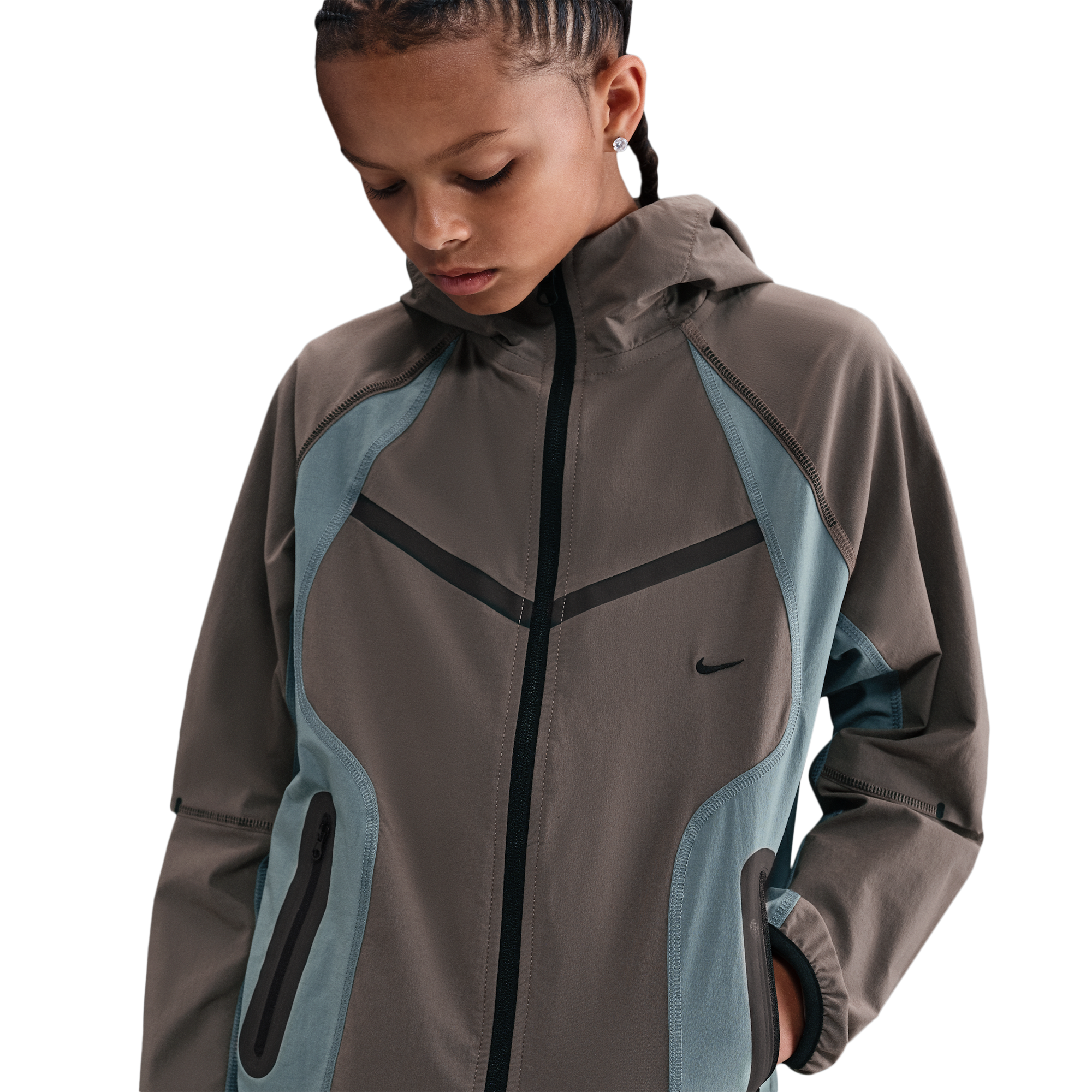 NIKE ジャケット NIKE ナイキ 21AW sacai サカイ NRG LAYERED JKT レイヤード