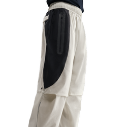 Boys' Grade School - Nike Tech Woven Pants-PD - Light Bone/Black/Black
