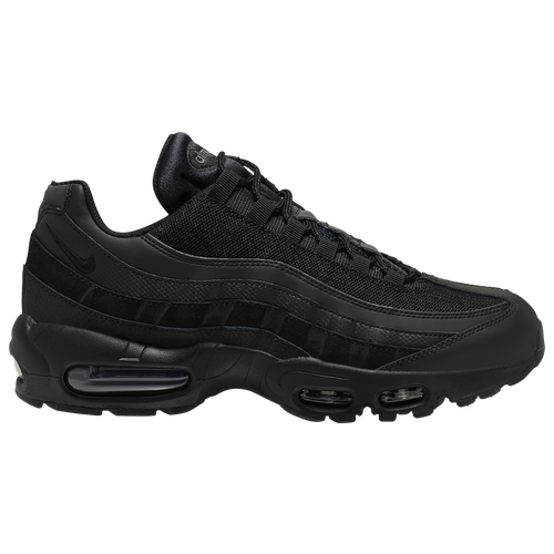 

Nike Mens Nike Air Max 95 - Mens Running Shoes Black/Black/Dark Grey Size 8.5