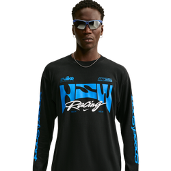 Men's - Nike NSW Loose LS Swoosh Speed Tee - Black