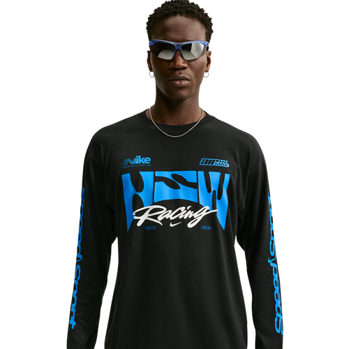 MENS - Nike NSW Loose LS Swoosh Speed Tee - Black