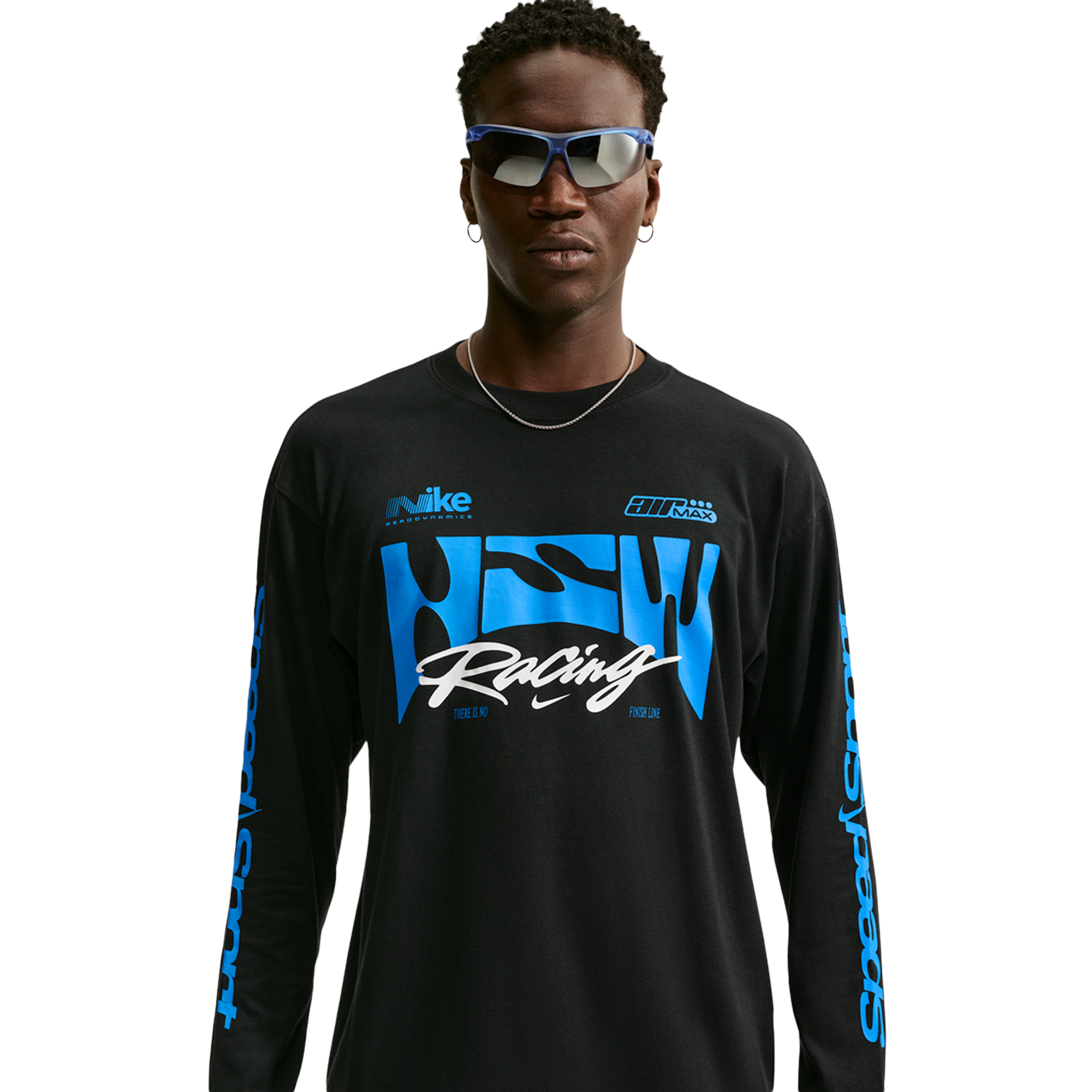 Nike NSW Loose LS Swoosh Speed Tee - Men's