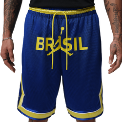 Men's - Jordan Brasil Diamond Short - Old Royal/Yellow Pulse/Old Royal