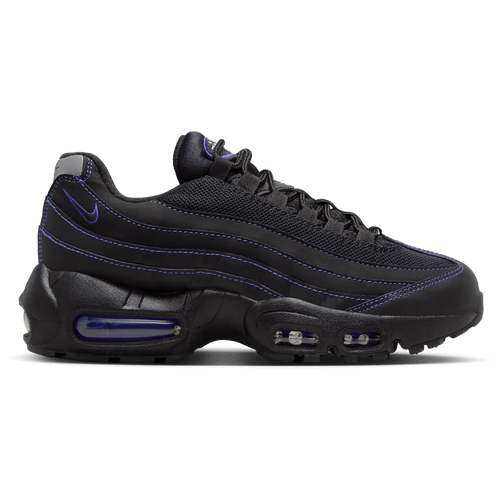 Boys' Grade School - Nike Air Max 95  - Black/Persian Violet Grey