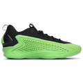 adidas Anthony Edwards 1 Low - adidas Core Black/Lucid Lime Aurora Ink