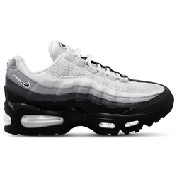 Boys' Grade School - Nike Air Max 95  - Black/Wolf Gray/White