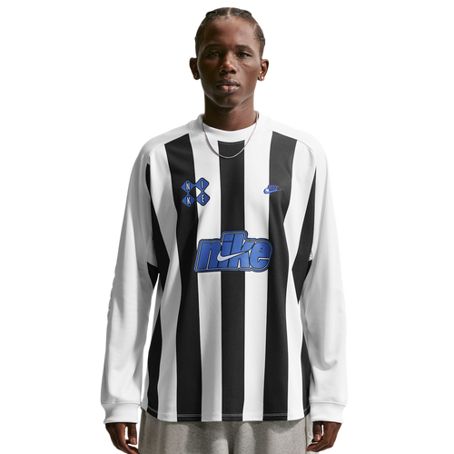 MENS - Nike Club Goalie Top Home - Black/Game Royal White