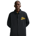 Nike Club Coaches AMSPT Jacket - Nike Black/Saffron Quartz