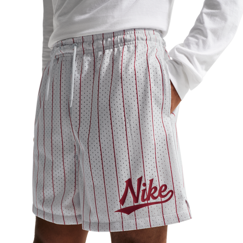 Nike Club BB AMSP Flow Short - Nike Photon Dust/Team Crimson