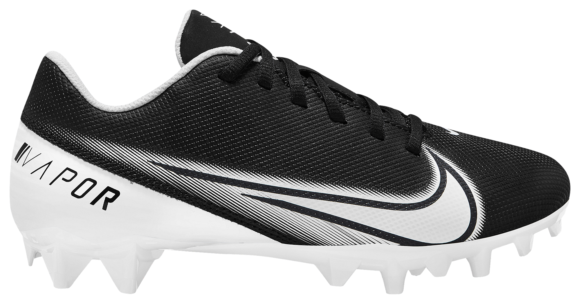 boys black football cleats