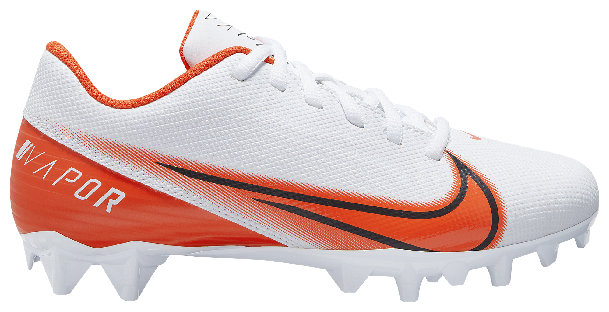 youth orange football cleats