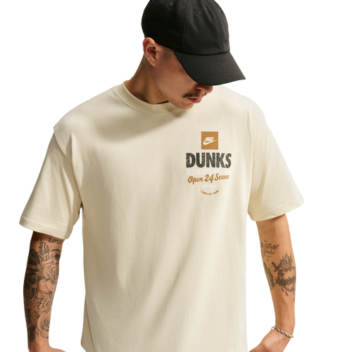 Nike Mens NSW Max90 Donut SP Short Sleeve T-Shirt - Beach Size XXL