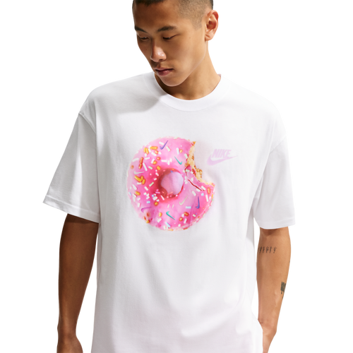 MENS - Nike NSW Max90 Donut MB Short Sleeve T-Shirt - White