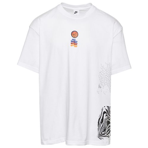  - Nike NSW Max90 FLE Short Sleece T-Shirt - White