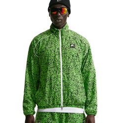 Men's - Nike Air Woven AOP Jacket - Mean Green