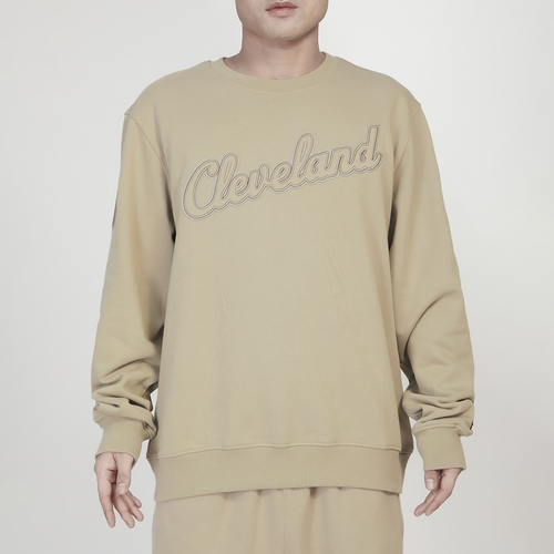 

Pro Standard Mens Pro Standard Guardians Tonal Fleece Crewneck - Mens Taupe Size M