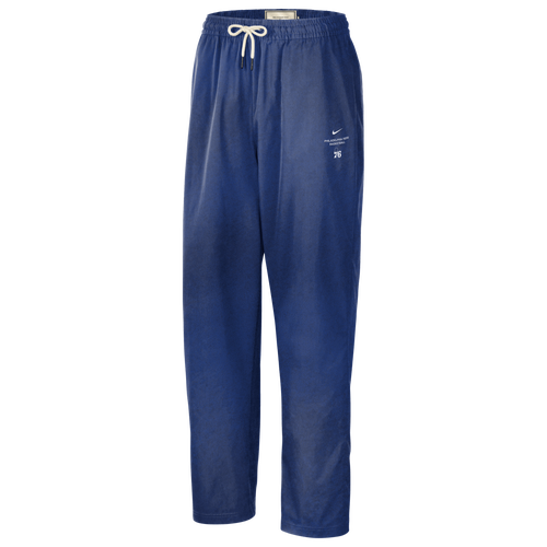 Nike Mens NBA Dri-FIT GM Woven Loud Pants - Rush Blue/University Red Size XXL