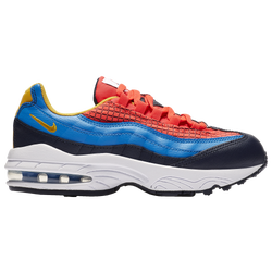 Boys' Preschool - Nike Air Max 95 - Bright Crimson/Amarillo/Photo Blue