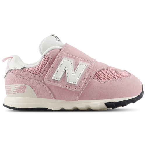 New Balance 574 NEW-B Hook & Loop - New Balance Sea Salt/Pink Chalk